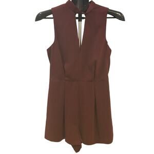 NWT Top Shop Lace Back Romper Womens 6